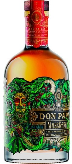 Don Papa Masskara rum 40% 0,7L, rum