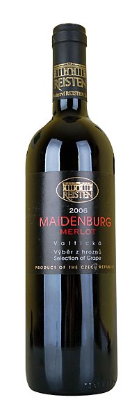 Reisten Maidenburg Merlot 0,75L, r2006, vzh, cr, su