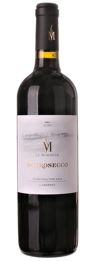 Le Mortelle Botrosecco Maremma Toscana 0,75L, IGT, r2019, cr, su