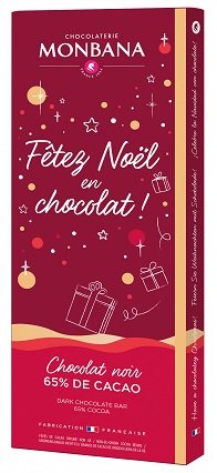 Monbana - Dark Chocolate Christmas Pralines 130g