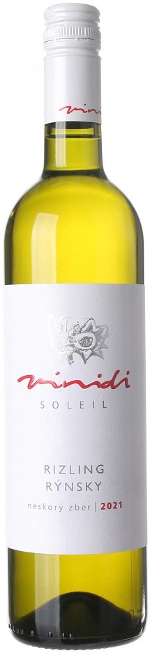 Vinidi Soleil Rizling rýnsky 0,75L, r2021, nz, bl, su, sc