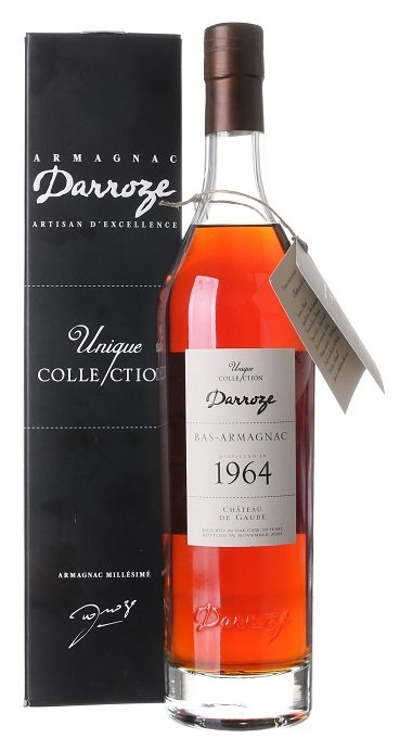 Darroze Bas-Armagnac Unique Collection 1964 Chateau de Gaube 43% 0,7L, AOC, arm, DB