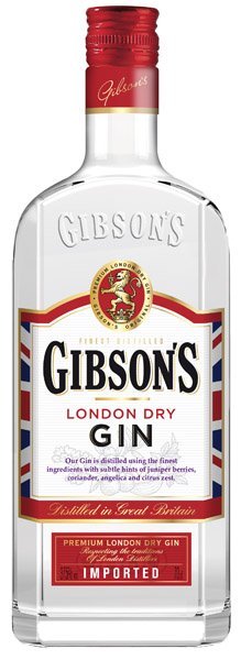Gibson´s London dry gin 40% 0,7L, gin