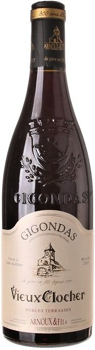 Arnoux & Fils Vieux Clocher, Gigondas 0,75L, AOP, r2021, cr, su