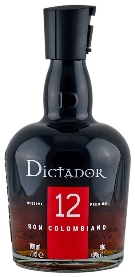 Colombian Rum Dictador 12YO 40% 0,7L, rum