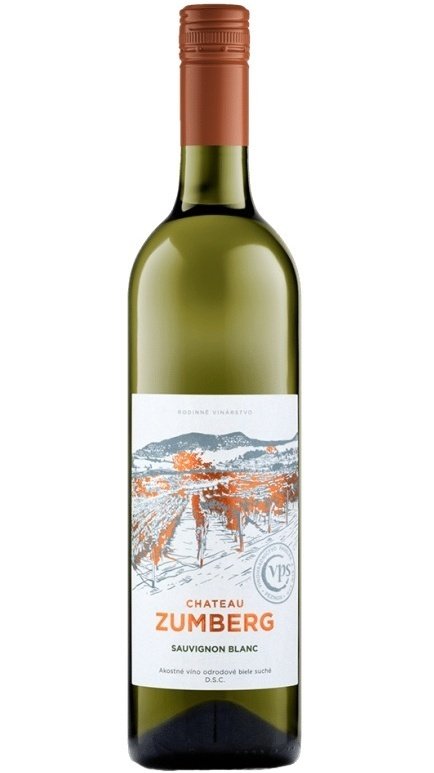 Pavelka Château Zumberg Sauvignon Blanc 0,75L, r2023, ak, bl, su, sc