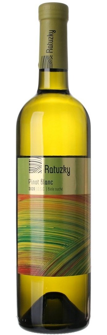Vinárstvo Ratuzky Pinot Blanc 0,75L, r2020, ak, bl, su