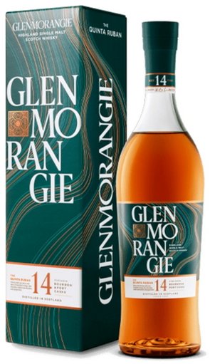 Glenmorangie Quinta Ruban 14YO scotch whisky 46% 0,7L, whisky, DB