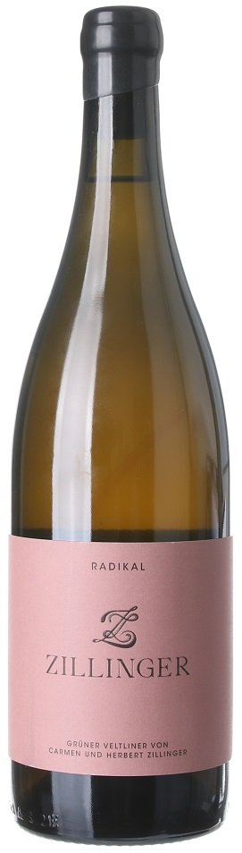 Zillinger RADIKAL Grüner Veltliner BIO 0,75L, r2021, bl, su, sc