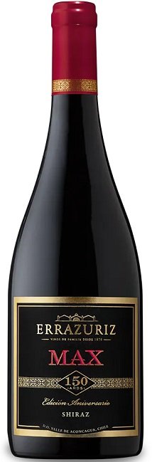 Errazuriz Max Reserva Shiraz 0,75L, r2021, cr, su