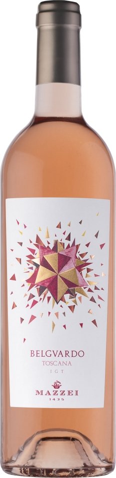 Mazzei Belgvardo Toscana Rose 0,75L, IGT, r2022, ruz, su