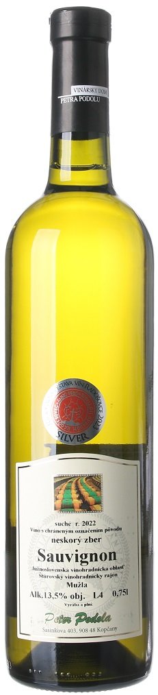 Peter Podola Sauvignon 0,75L, r2022, nz, bl, su