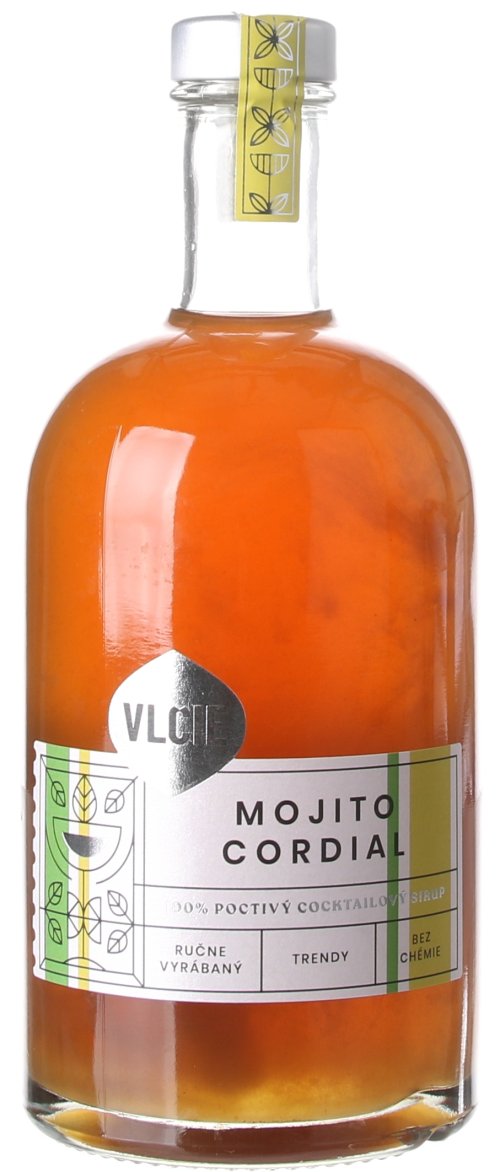 mMMm - Vlčie sirupy Mojito Cordial 0,5L, sirup