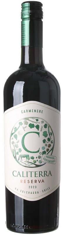 Caliterra Reserva Carménére 0,75L, r2023, cr, su, sc