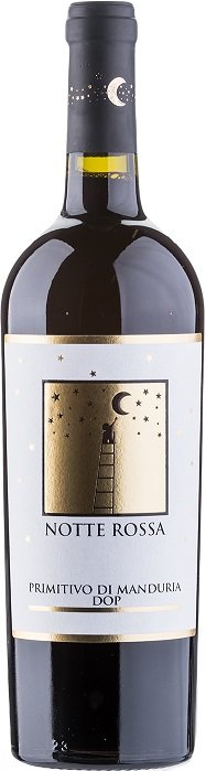 Notte Rossa Primitivo Di Manduria 0,75L, DOP, r2021, cr, su