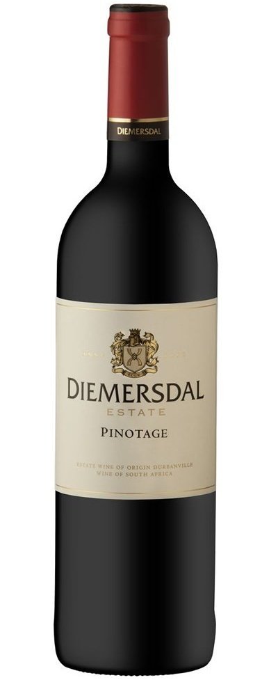 Diemersdal Pinotage Estate 0,75L, r2021, cr, su