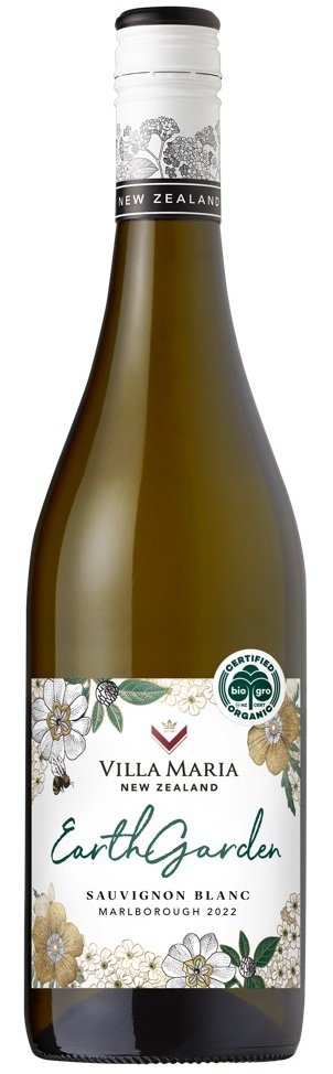 Villa Maria EarthGarden Sauvignon Blanc Organic 0,75L, r2022, bl, su, sc