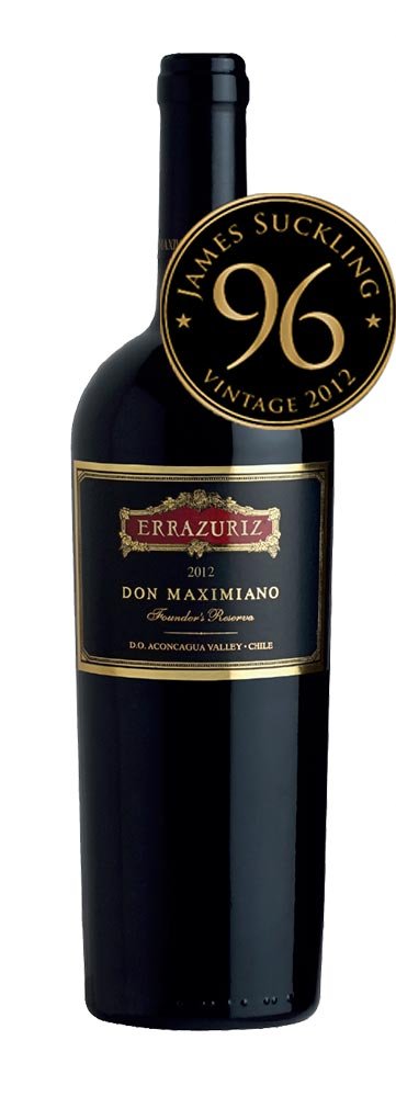 Errazuriz Don Maximiano Founder´s Reserve 0,75L, r2012, cr, su