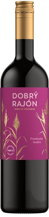 Dobrý Rajón Frankovka Modrá 0,75L, r2020, ak, cr, su