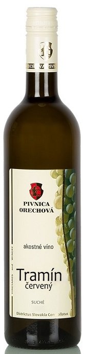 Pivnica Orechová Tramín červený 0,75L, r2022, ak, bl, su, sc