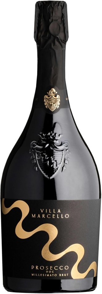 Villa Marcello Prosecco Millesimato 0,75L, DOC, r2023, sum, bl, brut