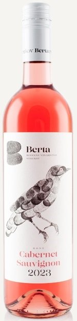 Berta Cabernet Sauvignon Rosé 0,75L, r2023, ruz, su, sc