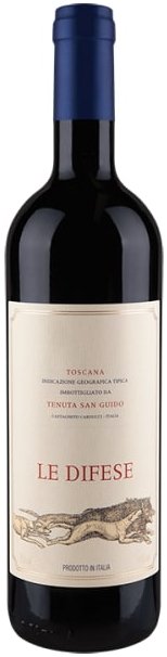 Tenuta San Guido Le Difese 0,75L, IGT, r2022, cr, su