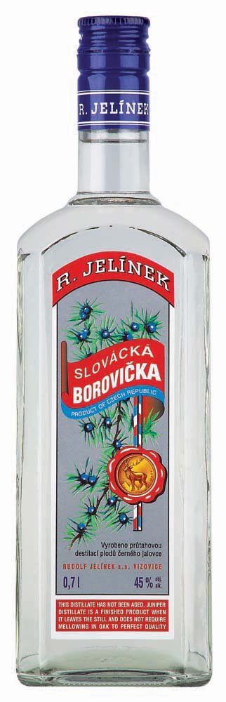 R.Jelínek Slovácka Borovička 45% 0,7L, destin