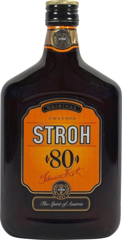 Stroh rum 80% 0,5L, rum