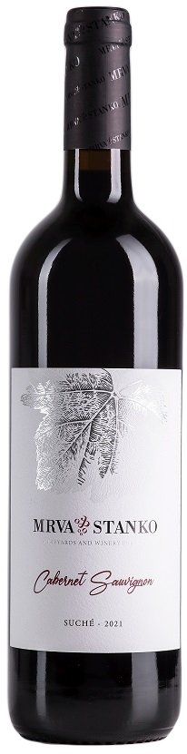 Mrva & Stanko Cabernet Sauvignon 0,75L, r2021, cr, su