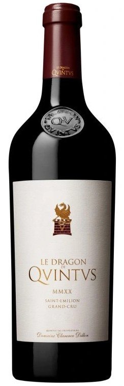 Le Dragon de Quintus Saint-Émilion Bordeaux 0,75L, AOC, Grand Cru, r2020, cr, su