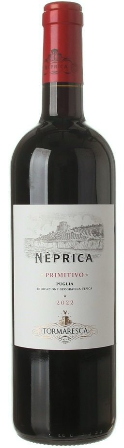 Tormaresca Neprica Primitivo 0,75L, IGT, r2022, cr, su