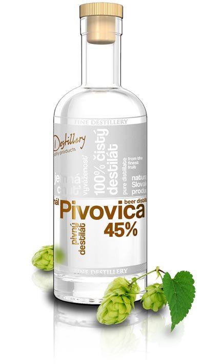 Fine Destillery Pivovica Exclusive alk. 45% 0,5L, destin
