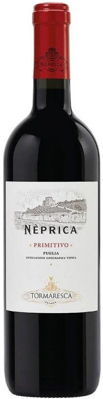 Tormaresca Neprica Primitivo 0,75L, IGT, r2023, cr, su