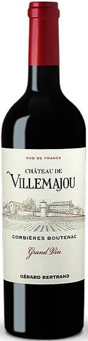 Gérard Bertrand Château de Villemajou, Corbieres Boutenac BIO 0,75L, AOC, r2021, cr, su