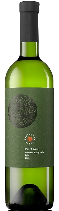 Karpatská Perla Pinot Gris BIO 0,75L, r2023, vin, bl, su