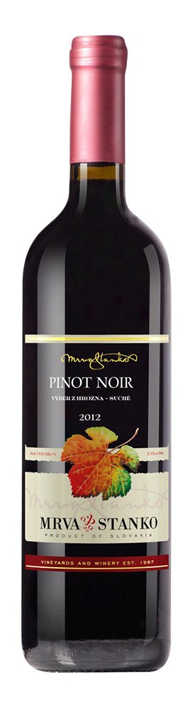 Mrva & Stanko Pinot Noir (Rulandské modré), Čachtice 0,75L, r2013, vzh, cr, su