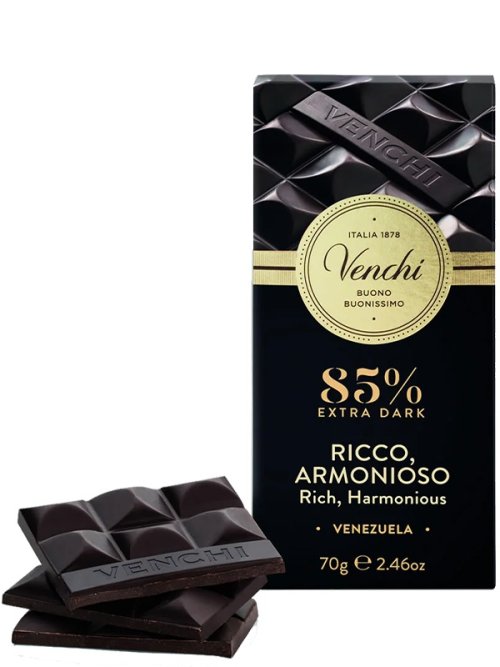 VENCHI Horká čokoláda 85% 70g,tmacok