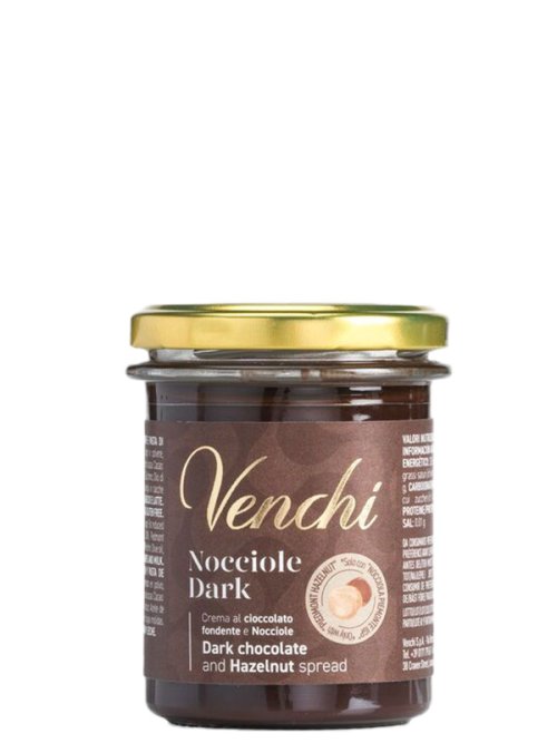 VENCHI Nocciole Dark krém z lieskových orieškov a tmavej čokolády 200g,cuk