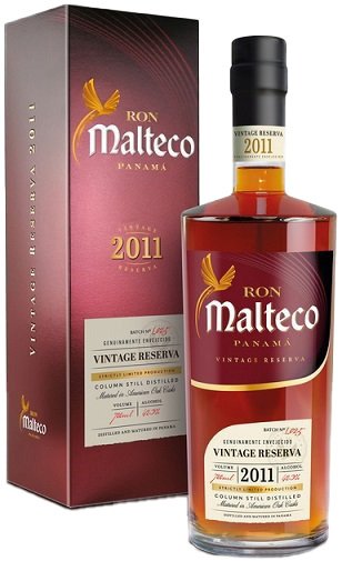 Malteco Reserva Vintage 2011 42,3 % 0,7L, rum, DB