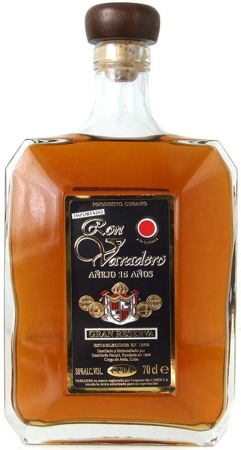 Varadero 15 ročný rum 38% 0,7L, rum, DB