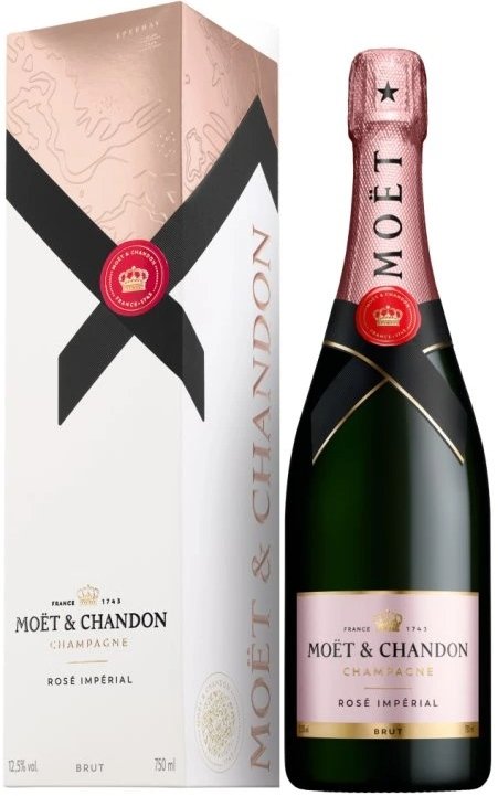 Moët & Chandon Brut Impérial Rosé 0,75L, AOC, sam, ruz, brut, DB