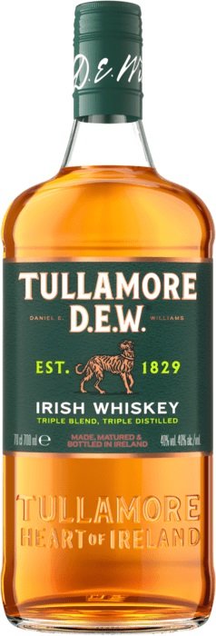 Tullamore Dew Irish whiskey 40% 1L, whisky