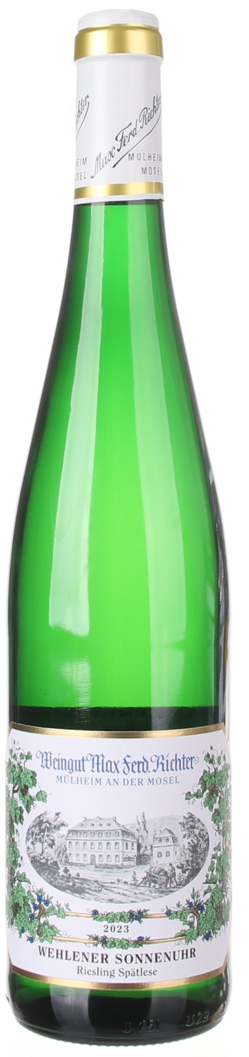 Max Ferdinand Richter Riesling Wehlener Sonnenuhr Spätlese 0,75L, PDO, r2023, bl, sl