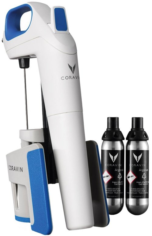 Coravin Model ONE s dvoma argónovými kapsulami