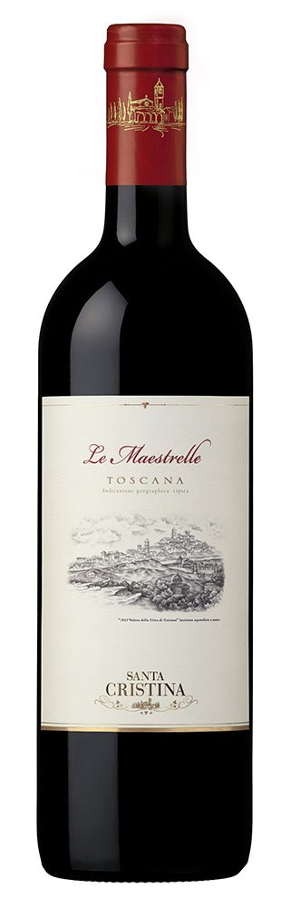 Santa Cristina Le Maestrelle Toscana 0,75L, IGT, r2014, cr, su