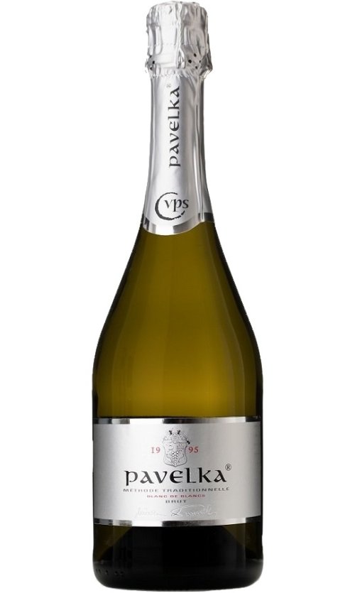 Pavelka Sekt Blanc de Blancs Brut 0,75L, skt trm, bl, brut