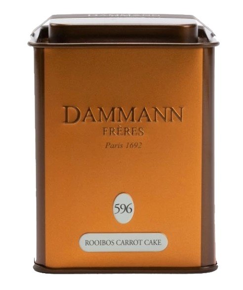 Dammann Fréres La Boite Rooibos Carrot Cake N°596, 100 g, 6383,cervcaj, plech