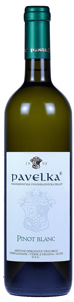 Pavelka Pinot blanc 0,75L, r2014, vzh, bl, su