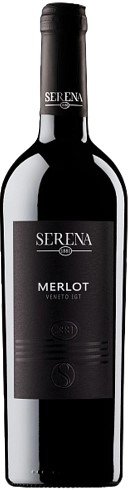 SERENA 1881 Merlot Veneto 0,75L, IGT, r2023, vin, cr